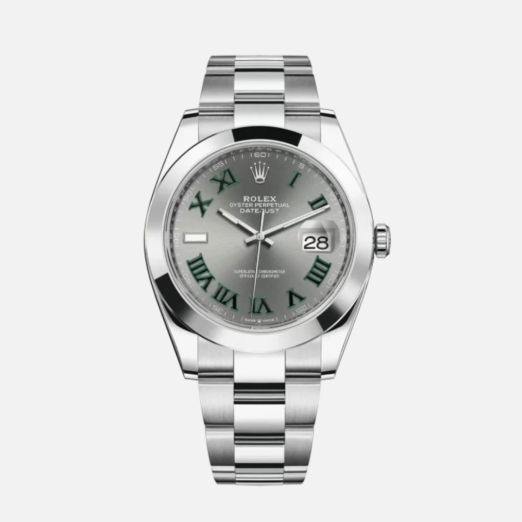 ROLEX DATEJUST 41MM WIMBLEDON – My Store - Main Image